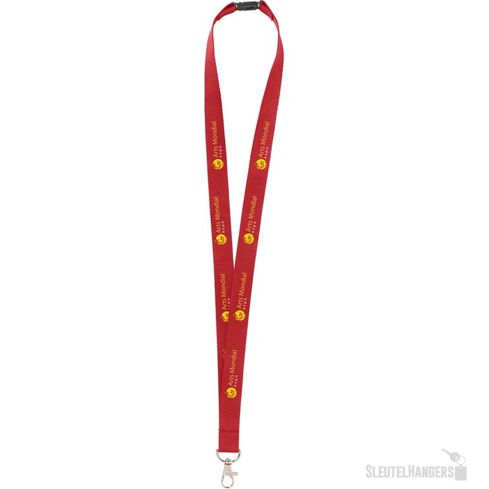 Keycord Budget Safety 2 Cm Lanyard Rood