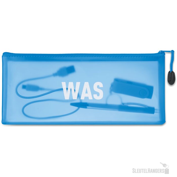 Doorzichtige etui Blauw