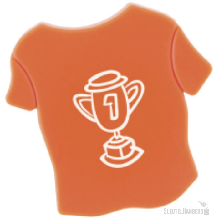 T-shirt magneet oranje