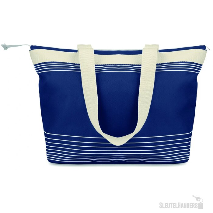 Strandtas van 600d/canvas Palawan blauw